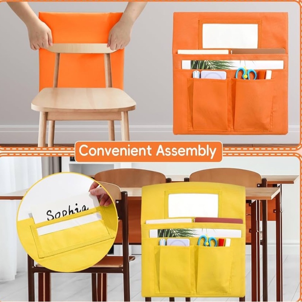 Chair Back Pocket Organizer